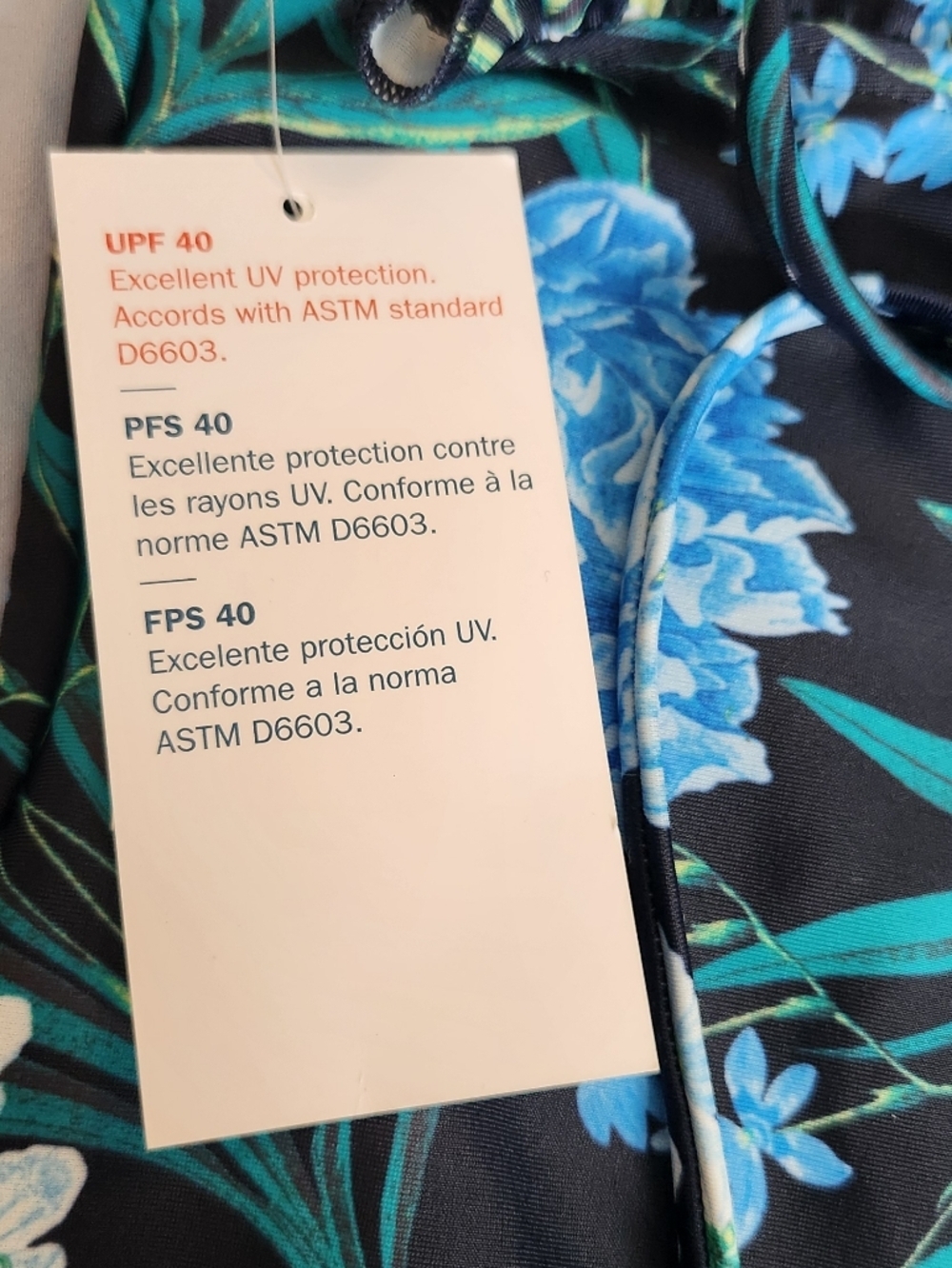 Old Navy Tropical Ruffle Swimsuit NWT Multiple Sizes - Picture 4 of 8